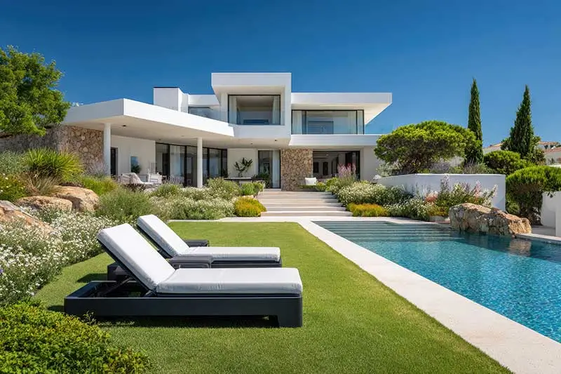 Vacation Property & High-End Home Landscaping