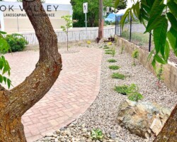 OK Valley completed commercial property xeriscaping